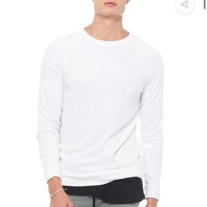 Mika Jaymes French Terry Slim Fit Crew Neck Sweatshirt